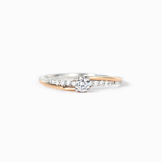 ALWAYS WITH YOU ROUND-CUT ACCENT RING